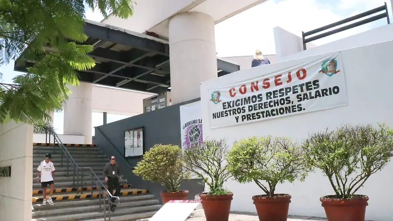 Manifestación en el PJF